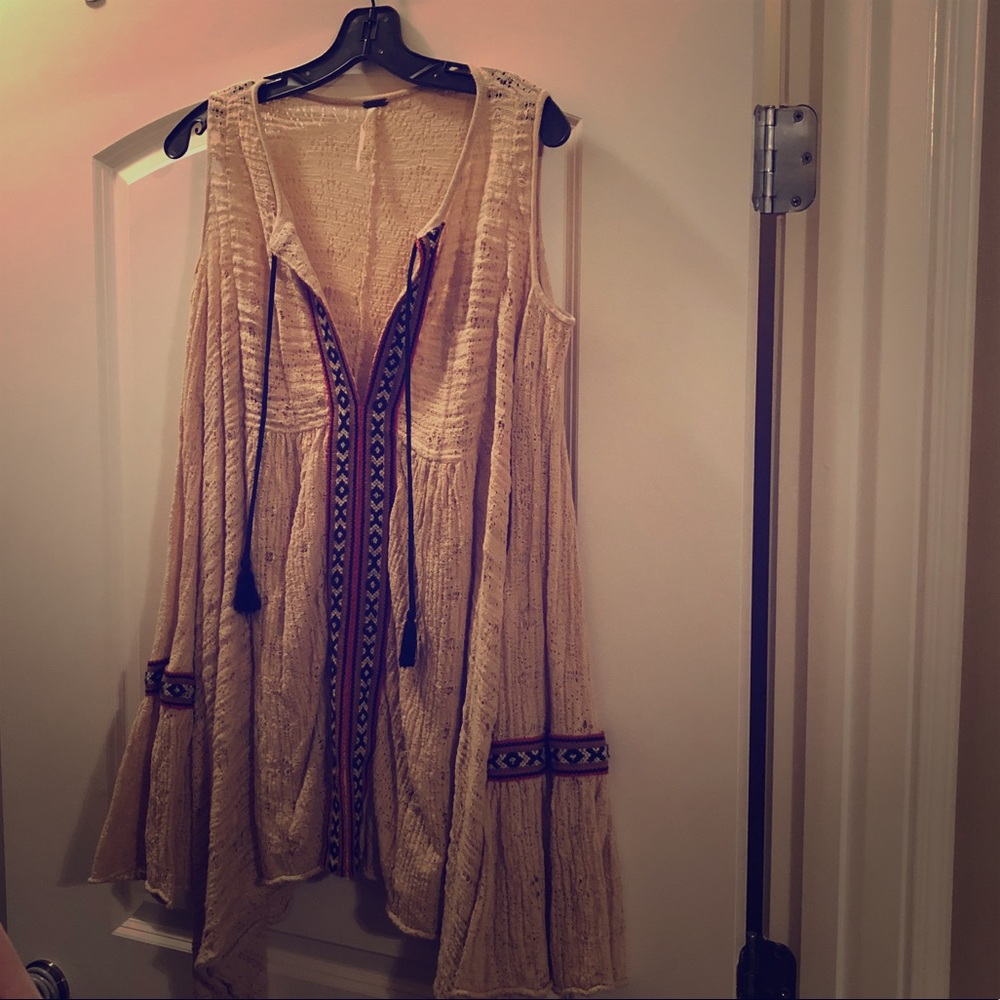 Free People Cold Shoulder Tunic